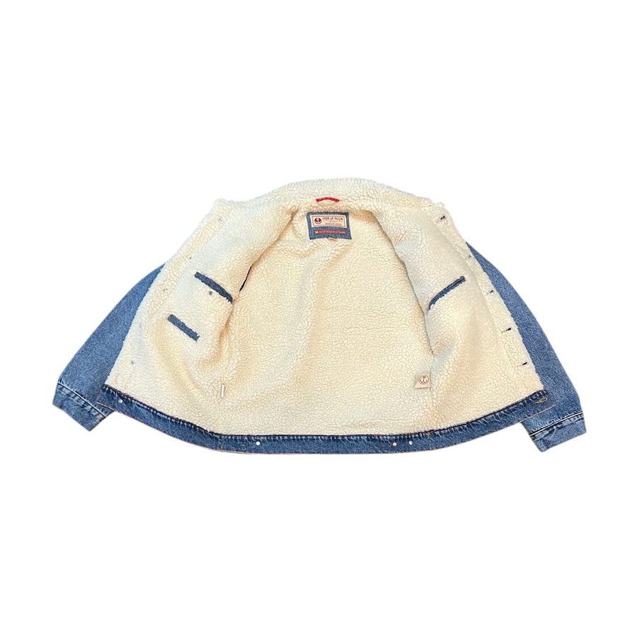 veste en jeans blacksmith iron and resin ride with mortimer