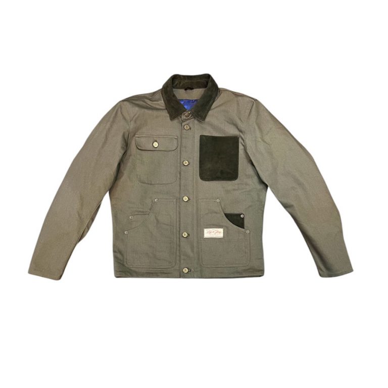 veste moto craftman kaki age of glory