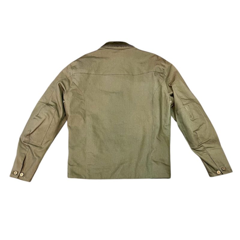 veste moto craftman kaki age of glory