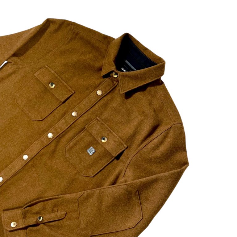 Chemise Nordsman marron roark ride with mortimer
