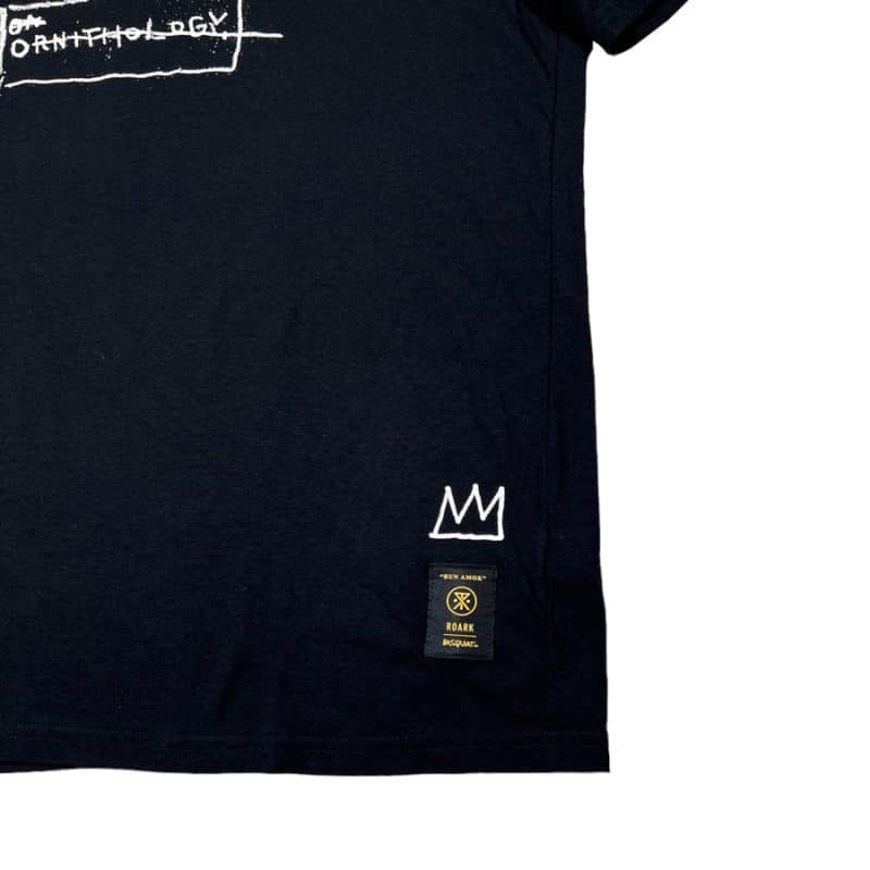 t-shirt jean-michel basquiat noir
