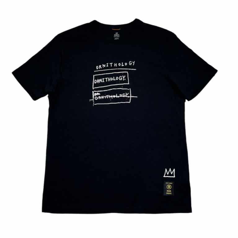 t-shirt jean-michel basquiat noir