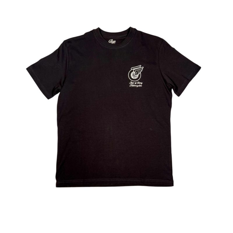 T-shirt Champ noir Age of glory Ride with Mortimer